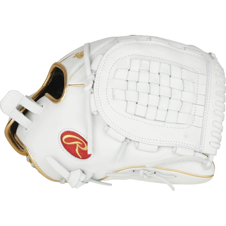 Rawlings Liberty Advanced 12.5 Inch White Fastpitch Glove RLA125KRG 3 Rawlings Liberty Advanced 12.5 Inch White Fastpitch Glove RLA125KRG - Image 3