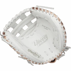 Rawlings Liberty Advanced 33 Inch White Fastpitch Catchers Mitt RLACM33RG