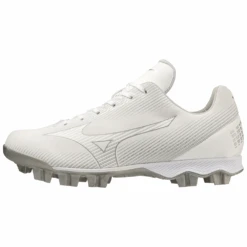 Mizuno Wave Finch Lightrevo Softball Cleats -Baseball Bargains Store White