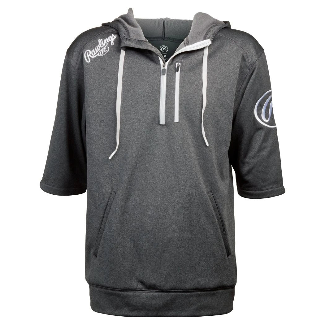Rawlings Mens Short Sleeve Hoodie 1 Rawlings Mens Short Sleeve Hoodie