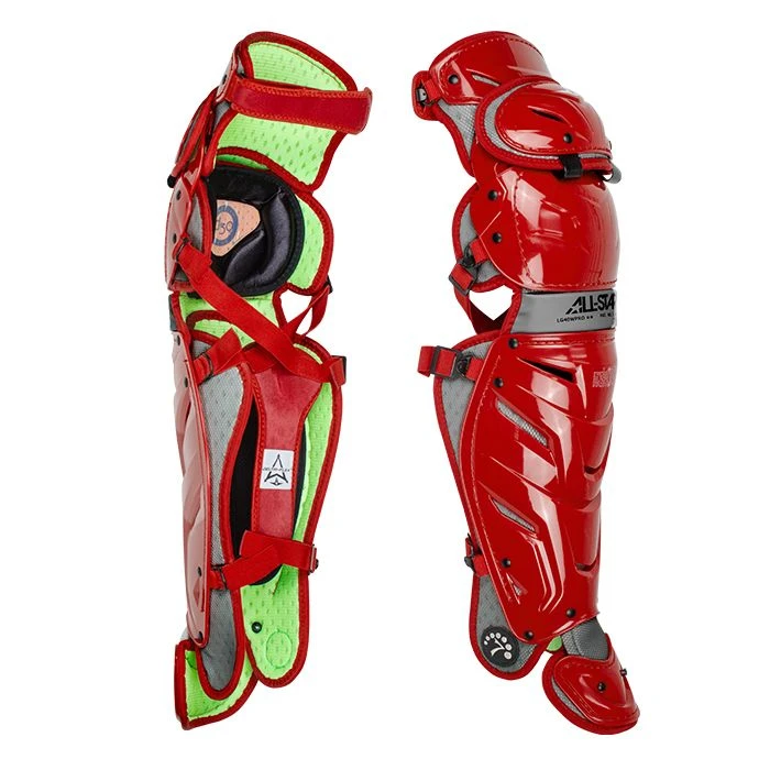 All-Star All Star Adult System7 Axis LG40WPRO 16.5 Inch Leg Guards 6 All-Star All Star Adult System7 Axis LG40WPRO 16.5 Inch Leg Guards - Image 6