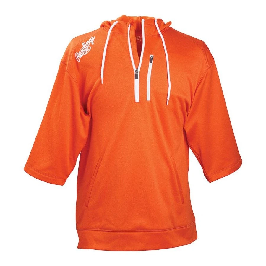 Rawlings Mens Short Sleeve Hoodie 2 Rawlings Mens Short Sleeve Hoodie - Image 2